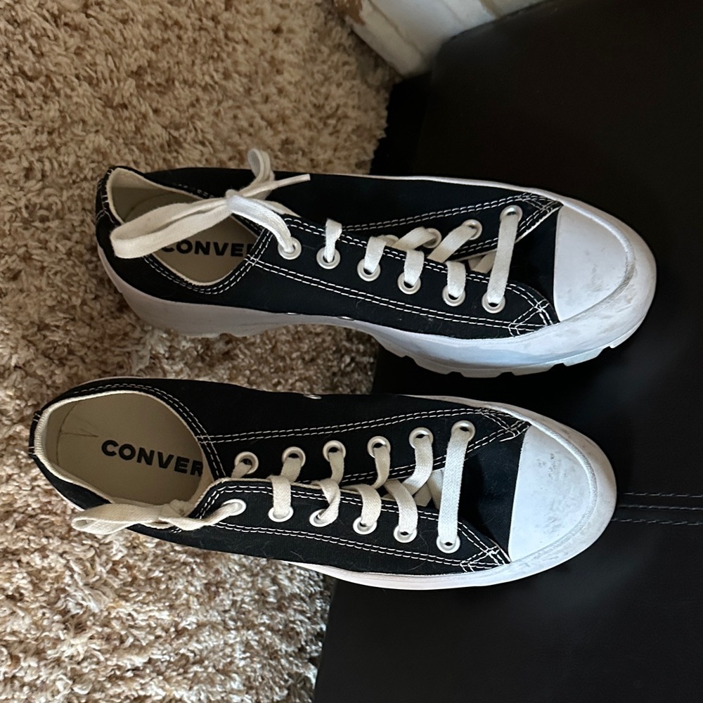 Converse Classic Black and White Lace-Ups